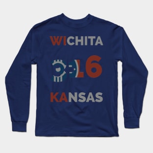 Wichita 316 Kansas Long Sleeve T-Shirt